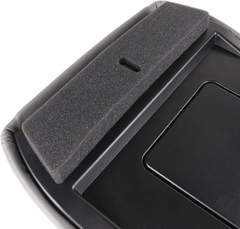 OCPTY Auto Center Console Lid Repair Kit for 2001 2002 2003 2004 2005 2006 2007 for GMC Sierra for Silverado(Gray)