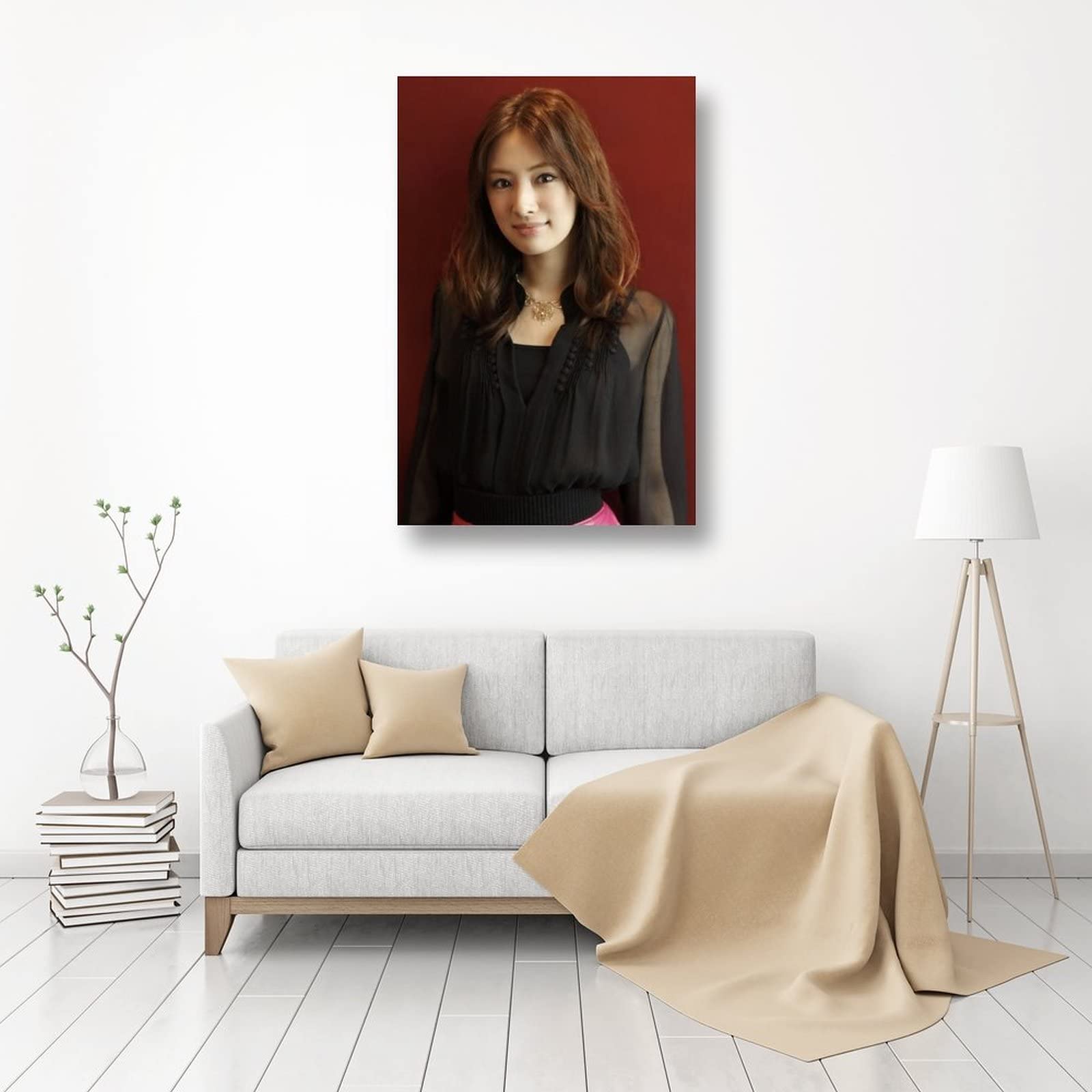 Amazon.co.jp: 北川景子写真ビキニ貧乳アートパネルポスター