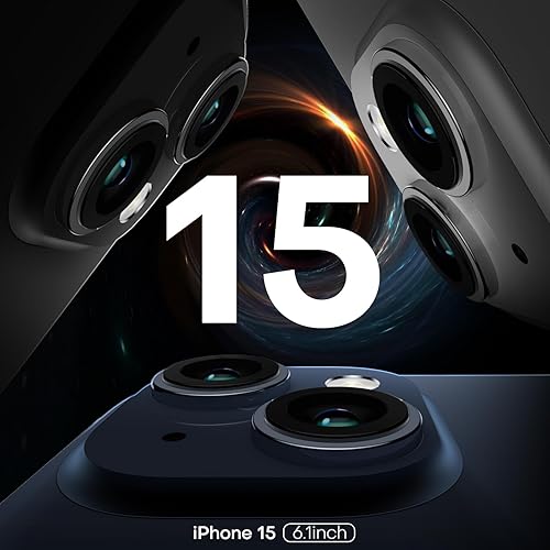 Miniatura 502 de TAURI Funda 3 en 1 para iPhone 13 Pro, [no amarilla] con 2 protectores de pantalla, funda delgada a prueba de golpes para iPhone 13 Pro, color negro