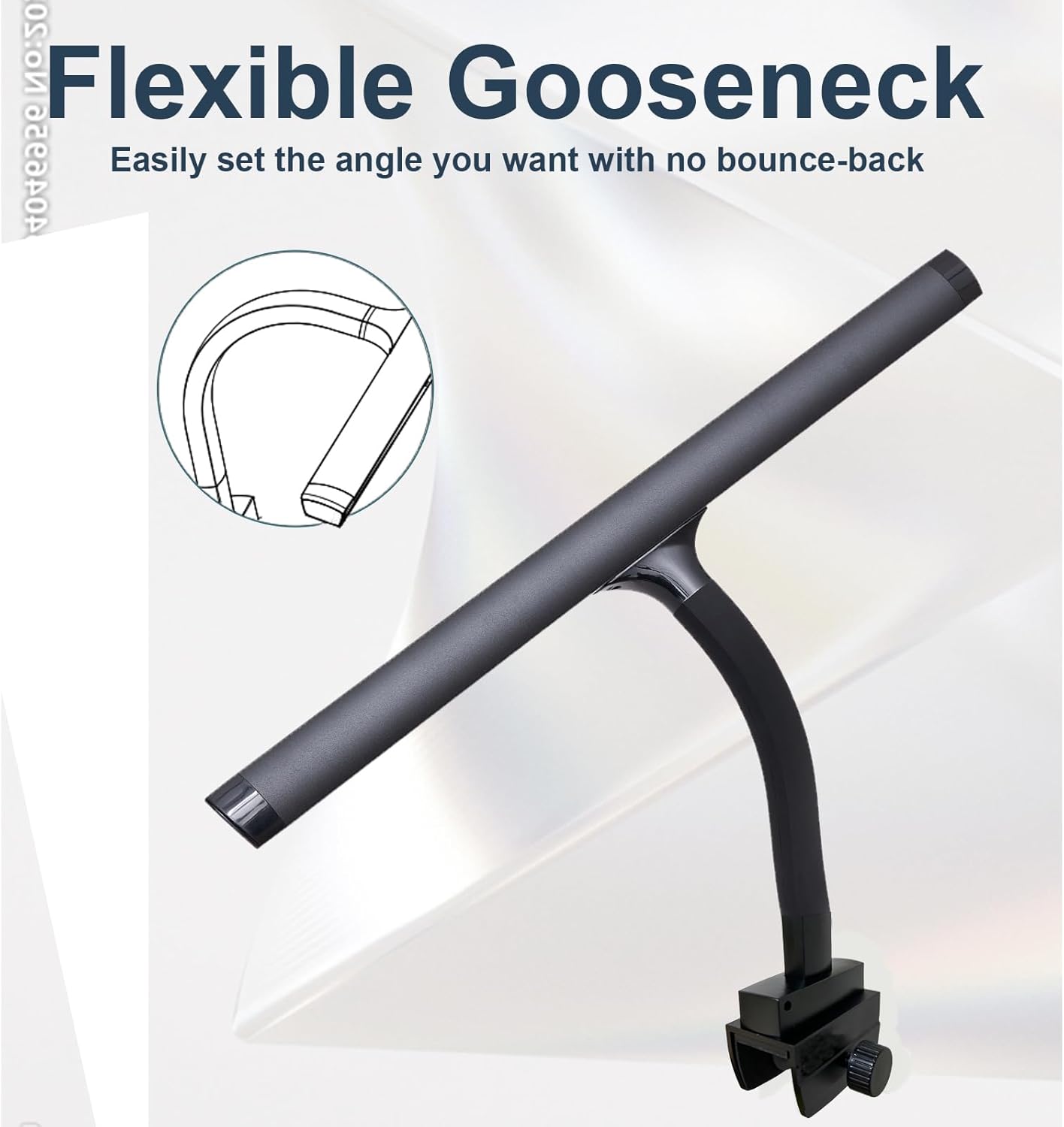 Piano Lights for Digital Piano and Grand Piano, Professional Led Clip lamp with Ambient Light, Favorite Mode,Piano Lamps for Sheet Music, Eye-Care 5 Levels Color Temperatures 5 Levels Dimming