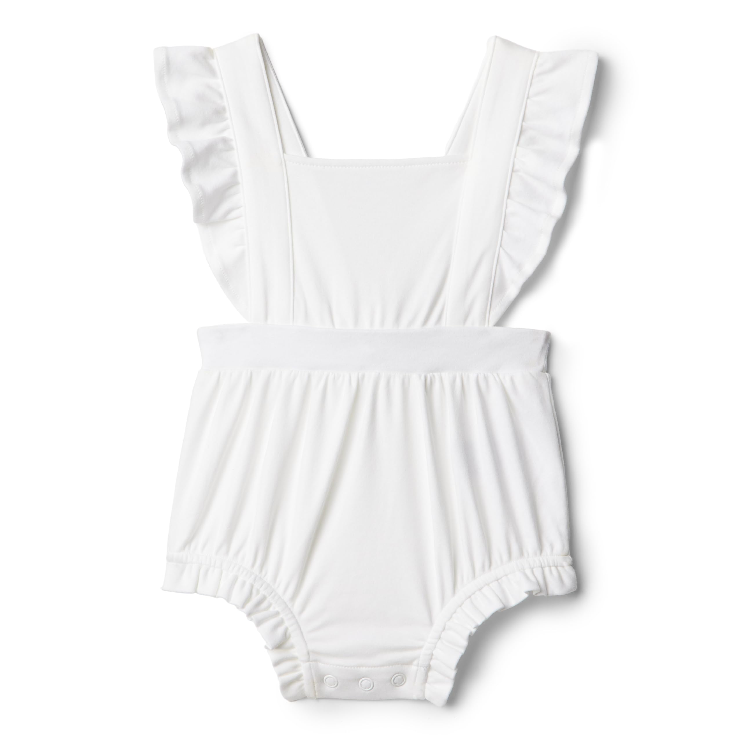 Amazon Essentials x Sofia Grainge Barboteuse à Volants, Sans Manches, en Coton Bébé fille