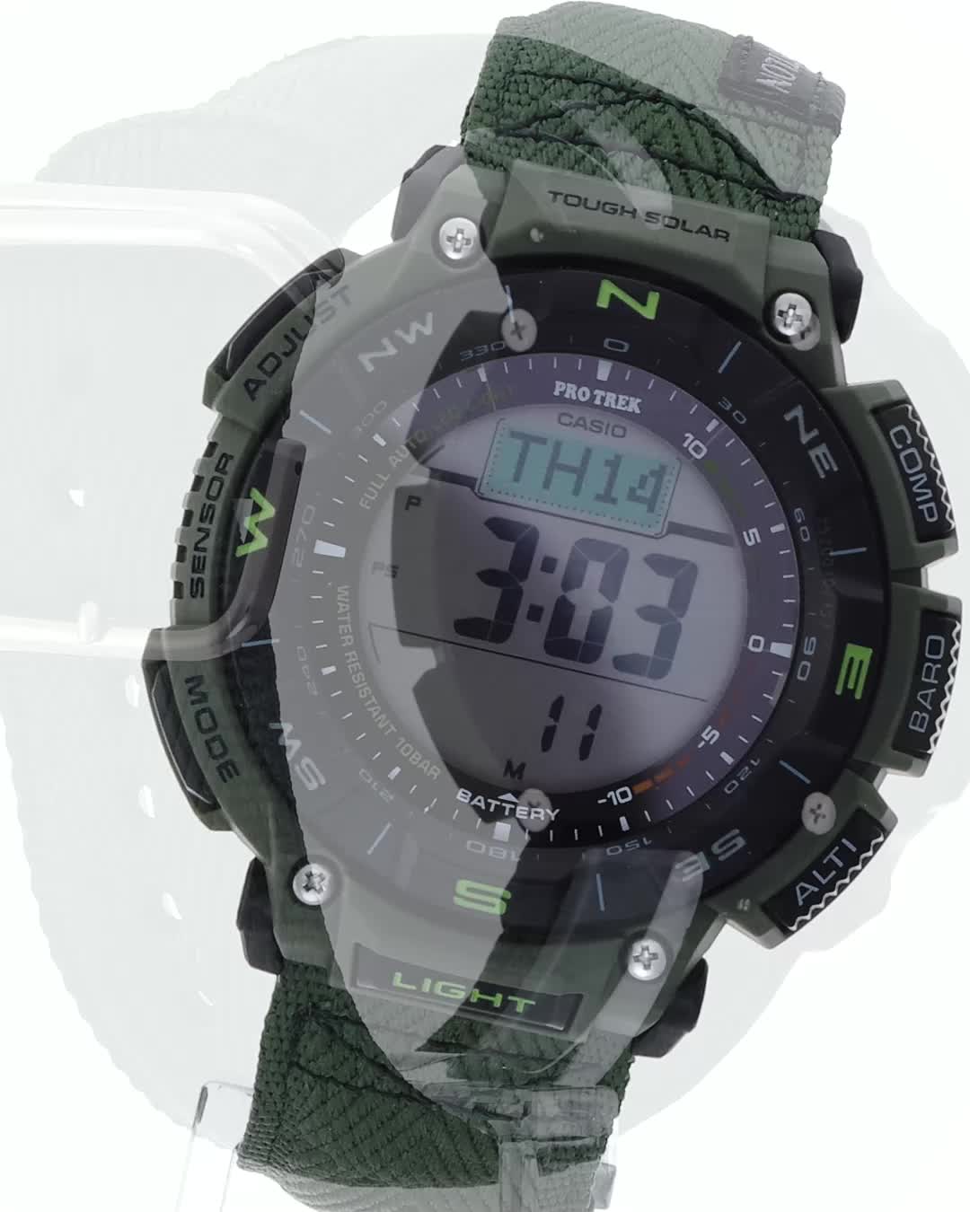 Amazon.co.jp: [カシオ] 腕時計 プロトレック 【国内正規品】Climber