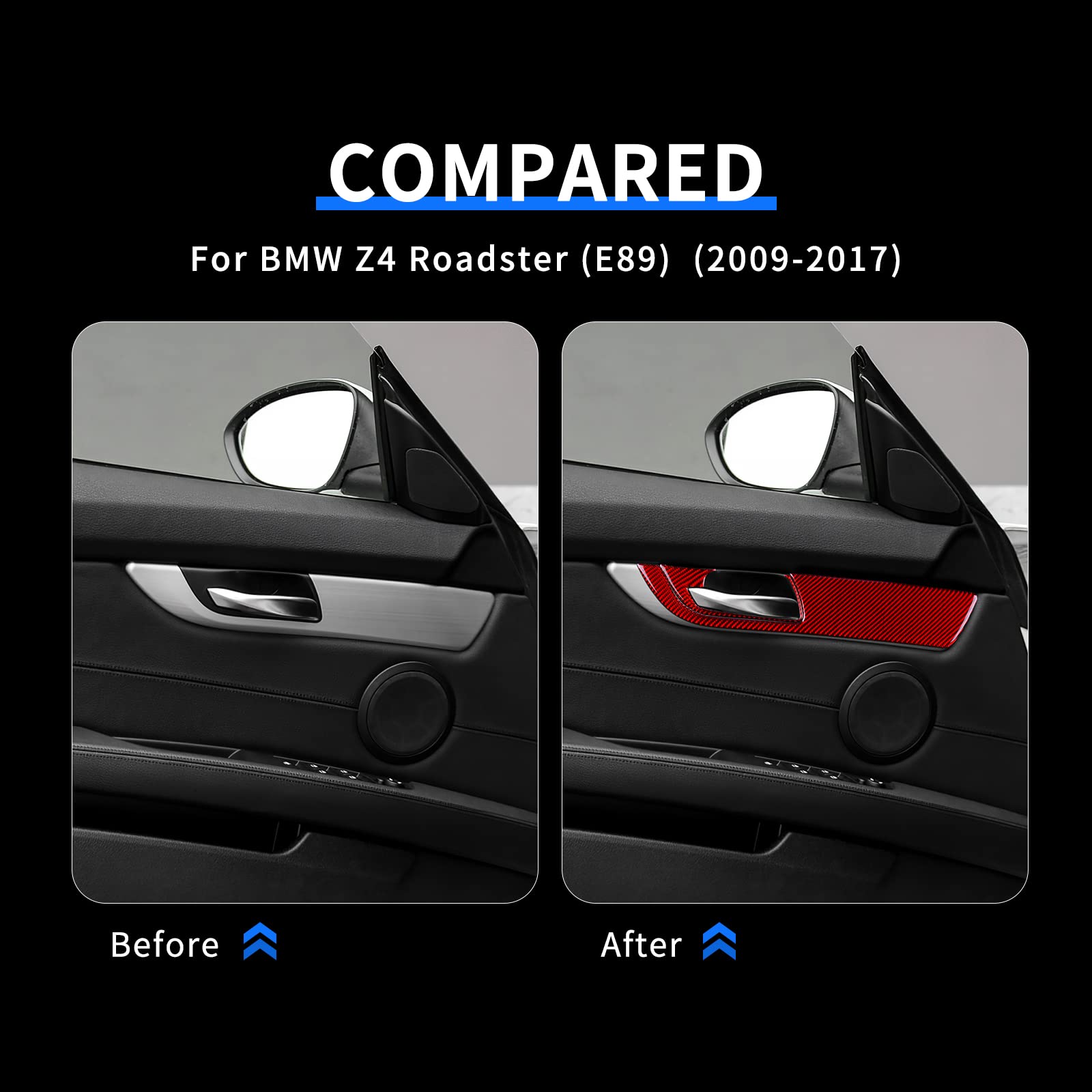 Amazon.co.jp: KUNGKIC【BMW Z4 E89】2009-2017用 リアルカーボン 
