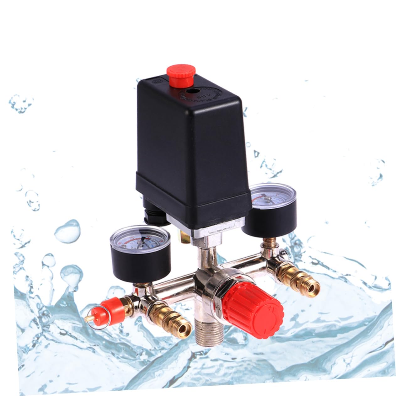 Pressostato per Compressore Aria in Metallo 16a 1, 25 Mpa | Controllo Pressione, Installazione Semplice, Risparmio Energetico, Adatto a Compressore ad Aria