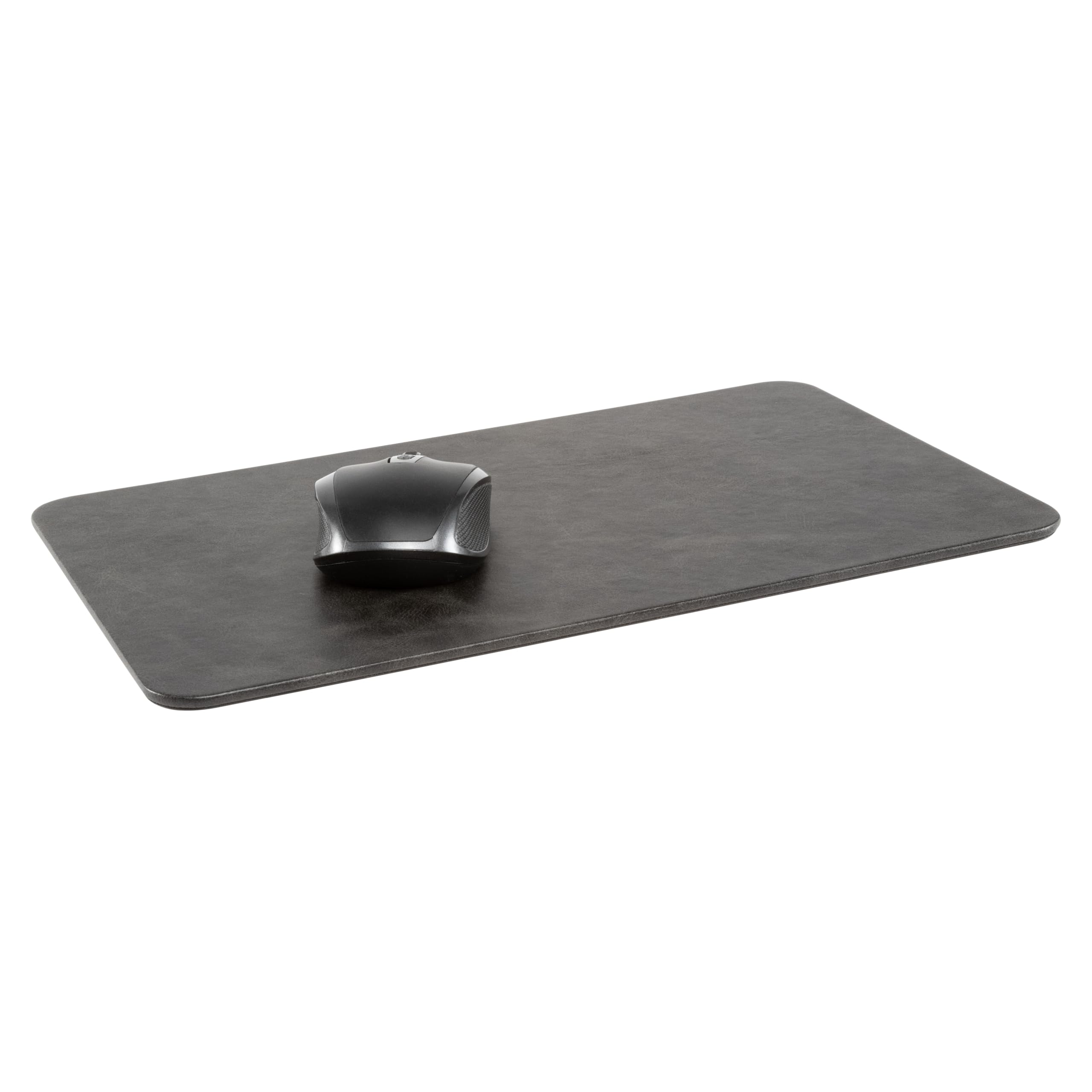 Allsop Tapis de souris en similicuir Noir