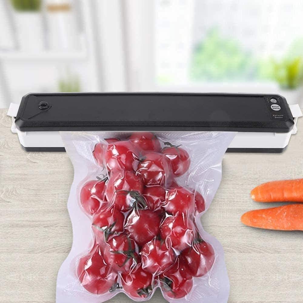 Selladora al Vacio Envasador al Vacío Envasadoras al vacío Mini sellador de Bolsas para el hogar y la Cocina Mini sellador de Bolsas de plástico portátil para el hogar Sellado al vacío LSDRALOBPO