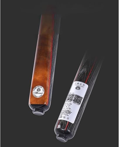 Miniatura 4 de Tacos de billar profesionales - Juego de tacos de billar de billar de 57.1 in, material importado de América del Norte, señal dividida 34, 17-18