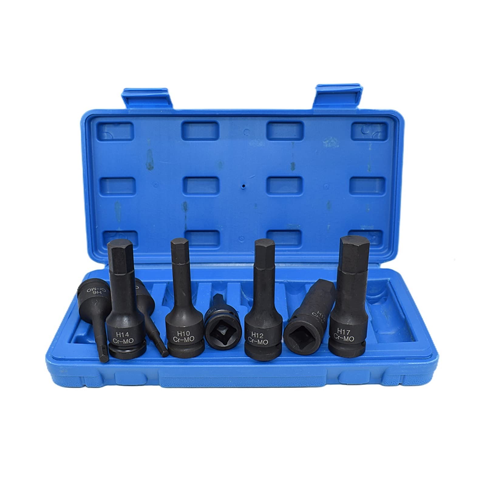 INPETS 8ピース1/2インチドライブ空気圧エア六角キービットソケットセット H5-H19正方形拡張ロッドアダプタクイックチェン Amazon |  INPETS 8個 六角ビットソケットセット 1/2インチ スクエアドライブインパクトキー H5 H6 H8 H10 H12 H14 H17 H19  Cr-Mo 六角ヘッド ...