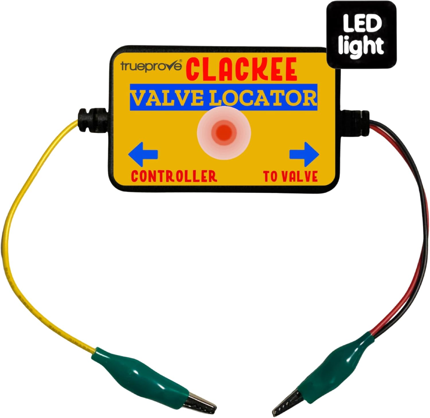 The Original Custom Clackee LED V1.1 Sprinkler Valve Locator Irrigation Buried Zone Solenoid Finder