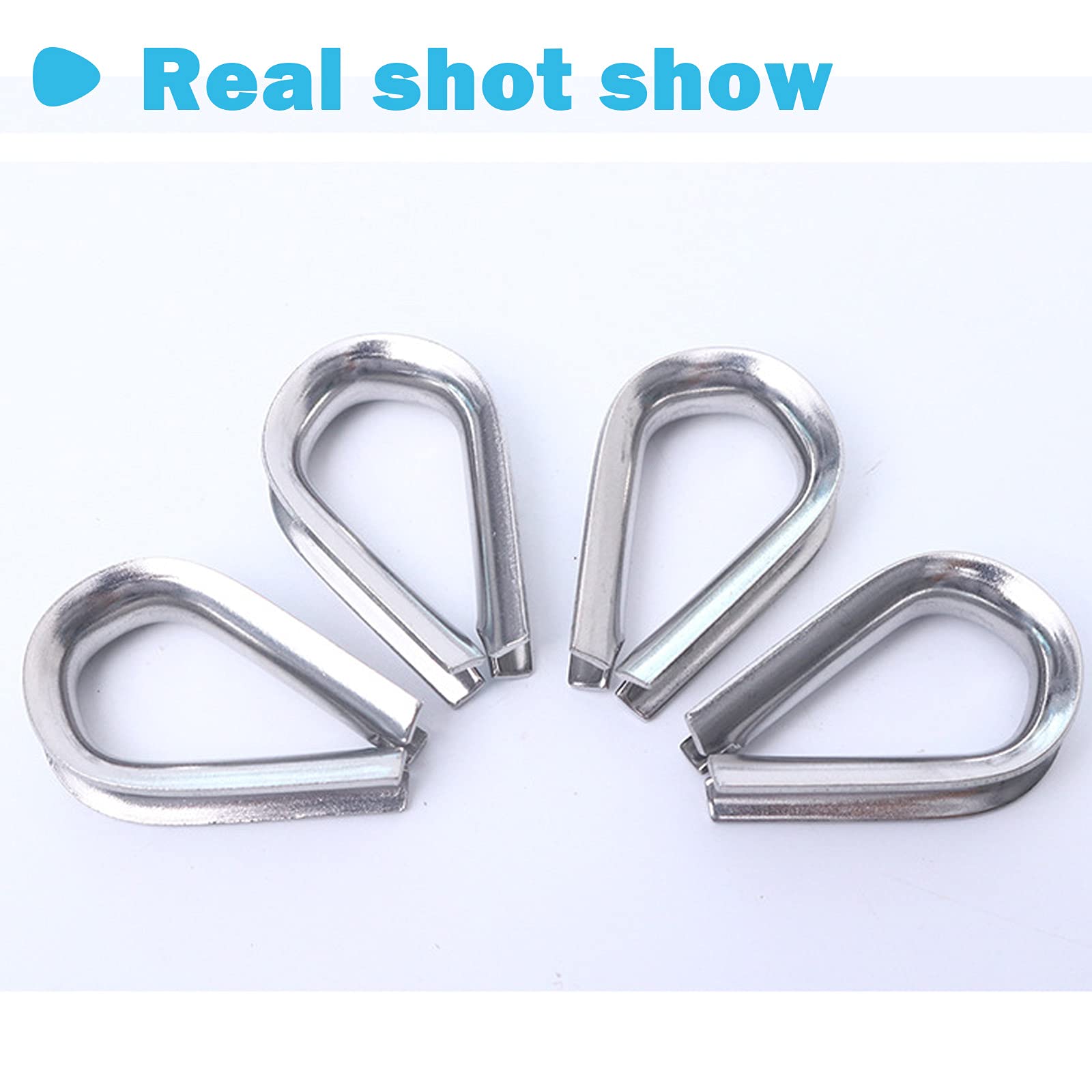 MTSPACE 2/3/4/6/8mm Morsetto Per Cavo Filo Filo Cavo Impugnatura Cavo - Foto 8