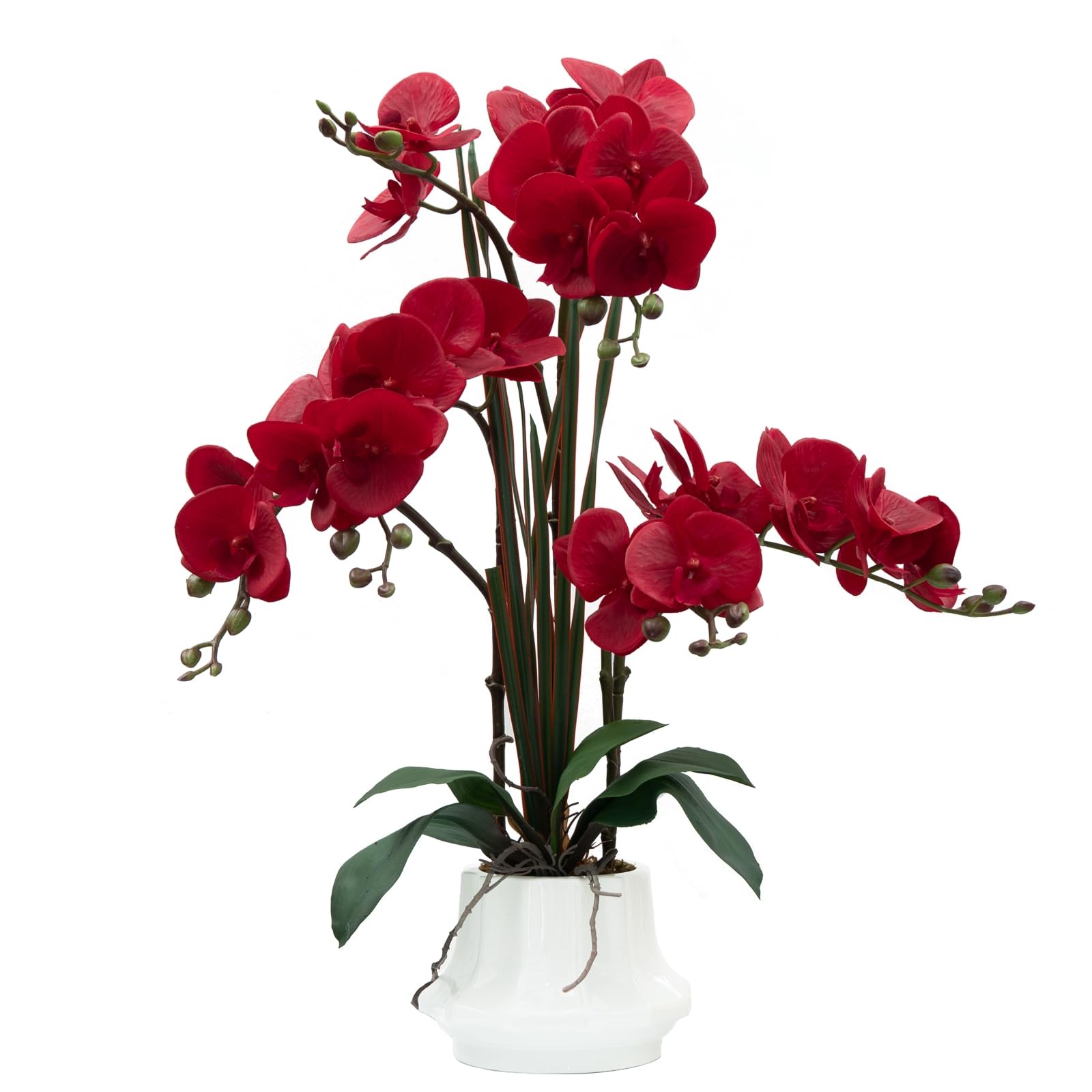 CXGS Artificial Orchid Red Phalaenopsis
