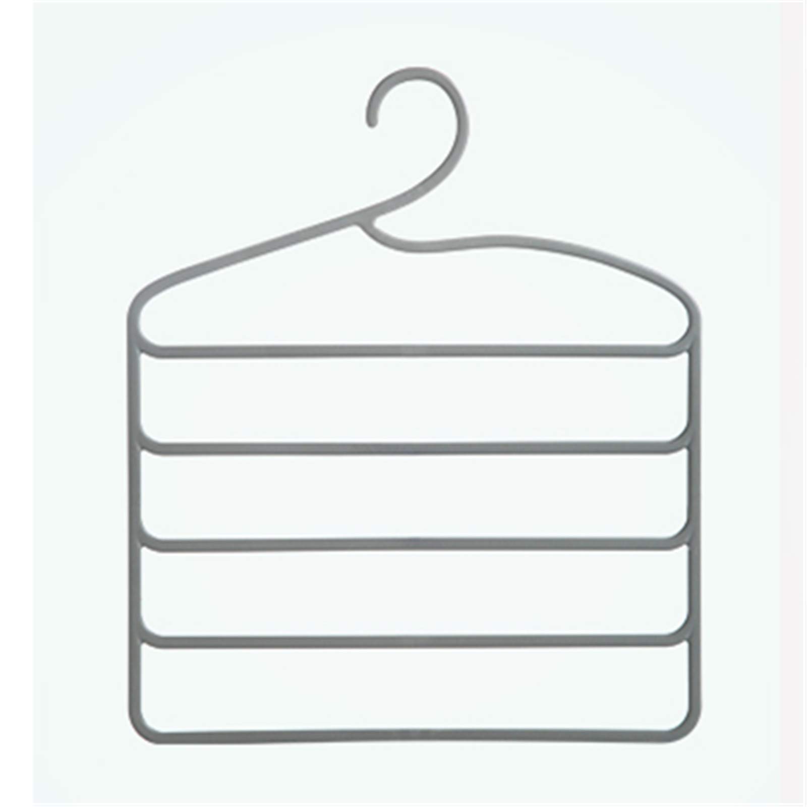 Trousers Hangers Home-house Trouser Rack Dormitory Storage Artifact Household Pants Space Saving(Light green)