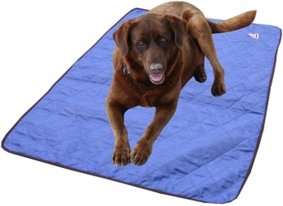 HyperKewl Evaporative Cooling Dog Pad, Large, Silver