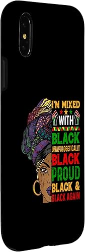 Miniatura 9 de iPhone 13 Pro Max Im Mixed With Unapologetically African Pride Black History Case