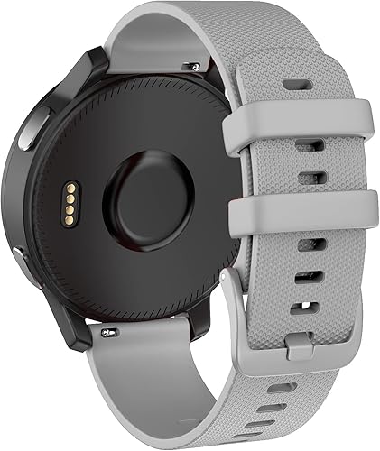 OVERSTEP Vivoactive 4 - Correa de silicona suave de 0.866 pulgadas para Garmin Darth VaderFirst AvengerPolar Vantage MSamsung Galaxy Watch 3 1.772