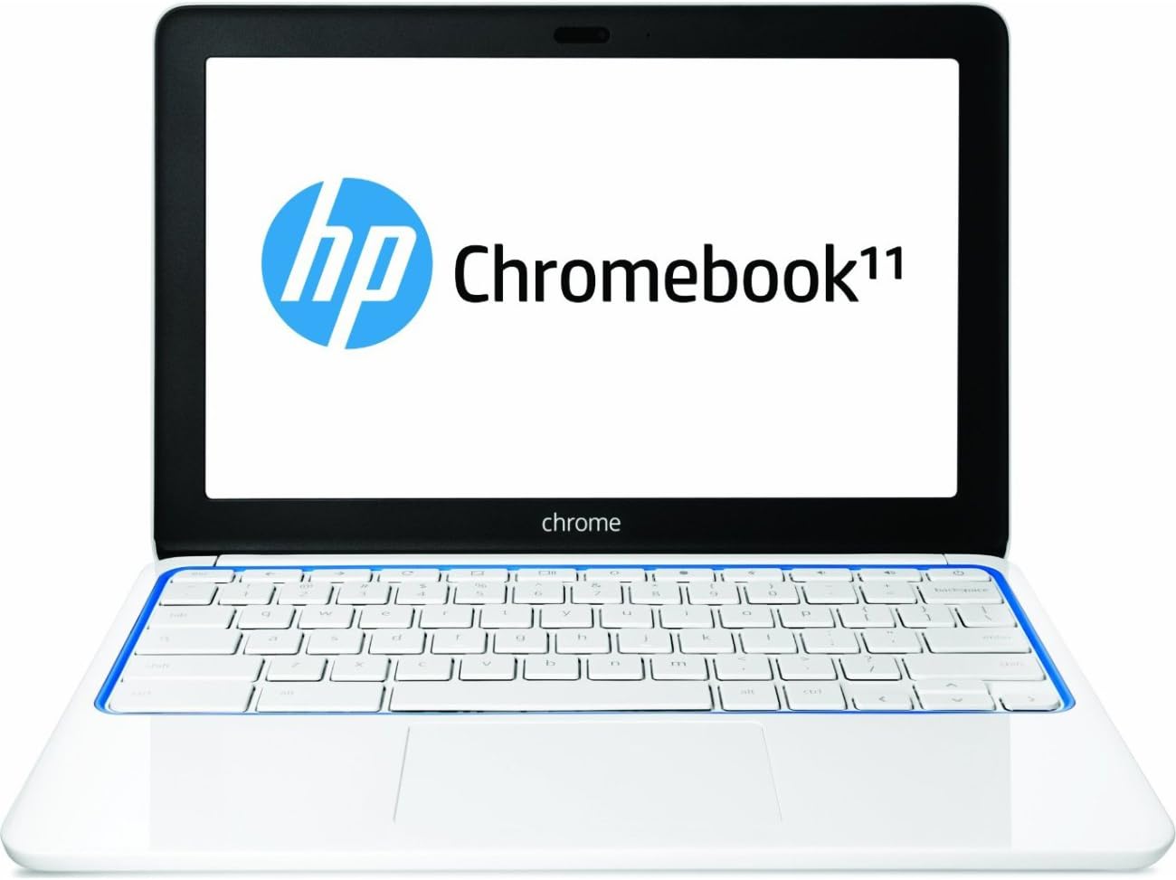 HP Chromebook 11-1101 (White/Blue)