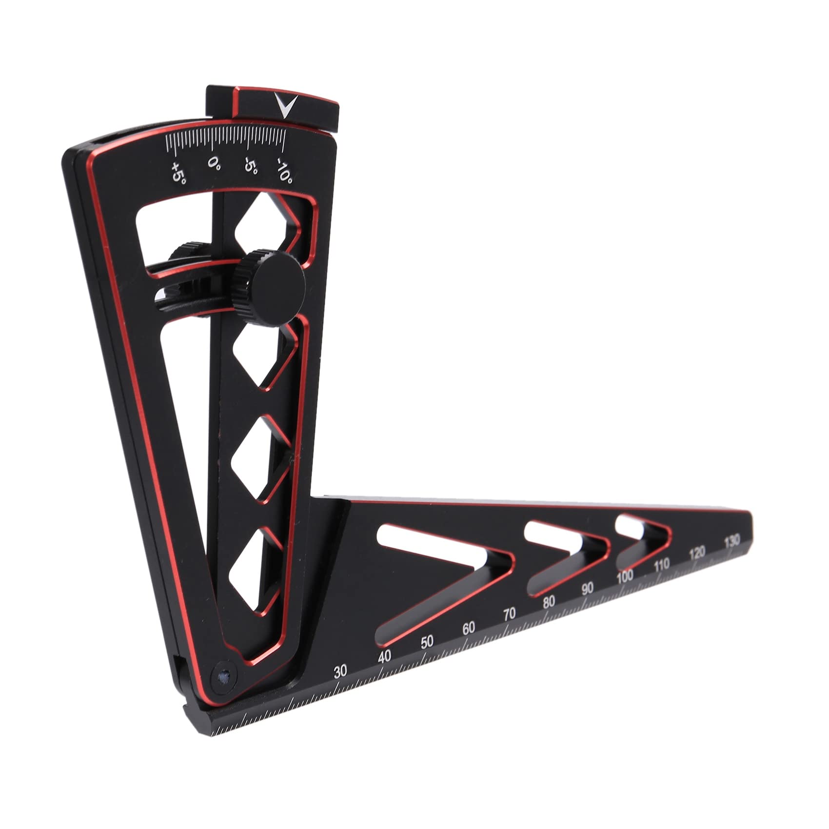 Einstellbares Metall Lineal zum Einstellen der RC Auto HöHe und des Felgensturzes Um 15 Grad Hobby Werkzeuge CNC für 1/8 1/10 RC Auto,2
