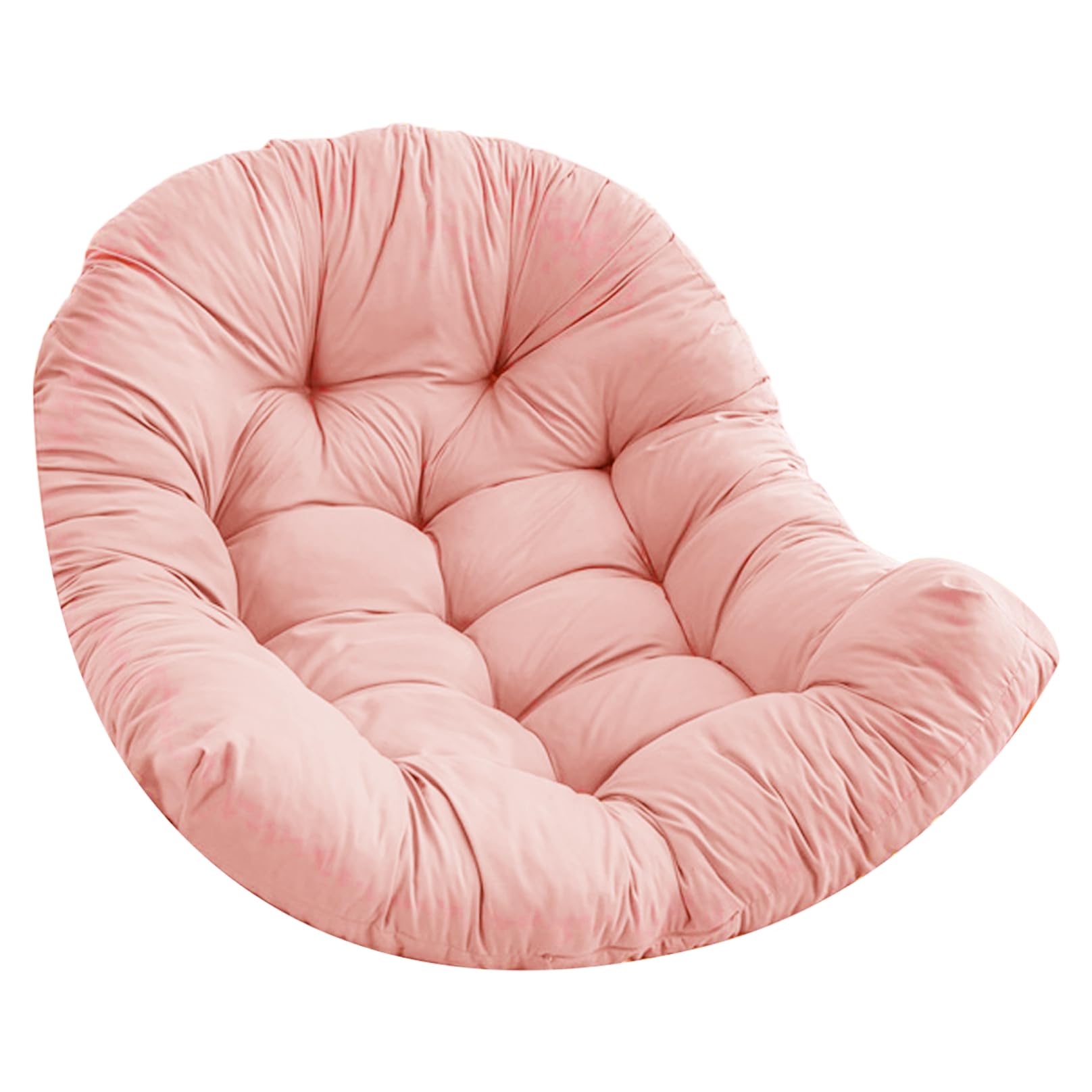 Monetais Egg Chair Cushion Replacement, Thick & Breathable Porch Swing Cushions 80x110cm for Cozy Comfort, Hanging Chair Cushion for Wicker Furniture Style 2 Egg