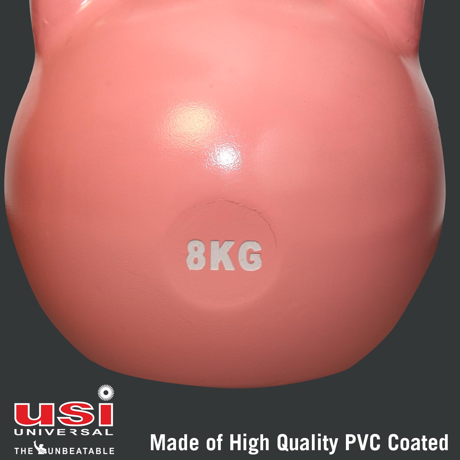 USI UNIVERSAL THE UNBEATABLE Kettlebells, Kettlebell für Fitness, Kettlebell für Home Gym, CKB Wettbewerb Kettlebell mit Stahlhohlkonstruktion, strukturierter breiter Griff & breiter Basis