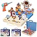 332PCS STEM Steckspiel Montessori Spielzeug mit Bohrmaschine Pädagogisch Kreativ Spielzeug,Werkzeugkoffer Kinder Steckspiel ab 3 4 5 6 7 8 Jahre,3D Puzzle Bauen Weltraum Abenteuer Spielzeug