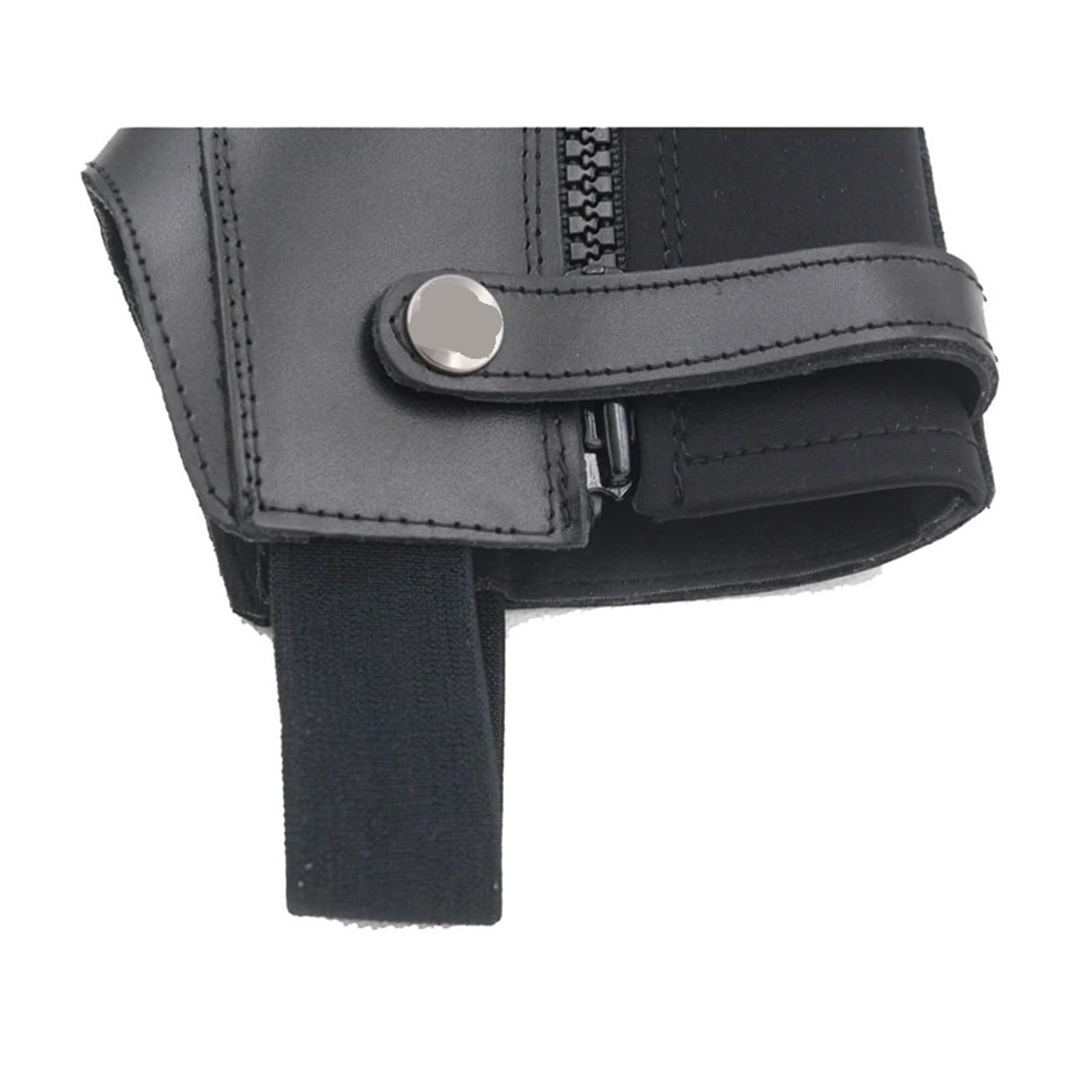 Reiten Half Chaps Half Chaps Vollweiches Leder Spleißen Reitchaps Körperschutz Reitausrüstung for Unisex
