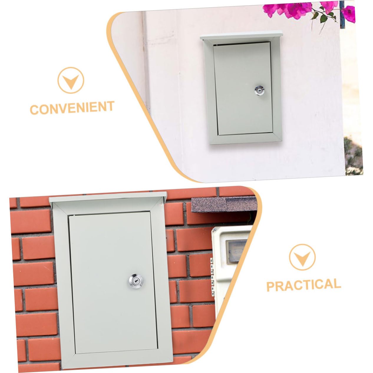 Caja Eléctrica Exterior de Aluminio Resistente y Estanca Montaje Mural para Protección contra Polvo y Agua Armario de Distribución de Energía para Exteriores Carcasa para Control