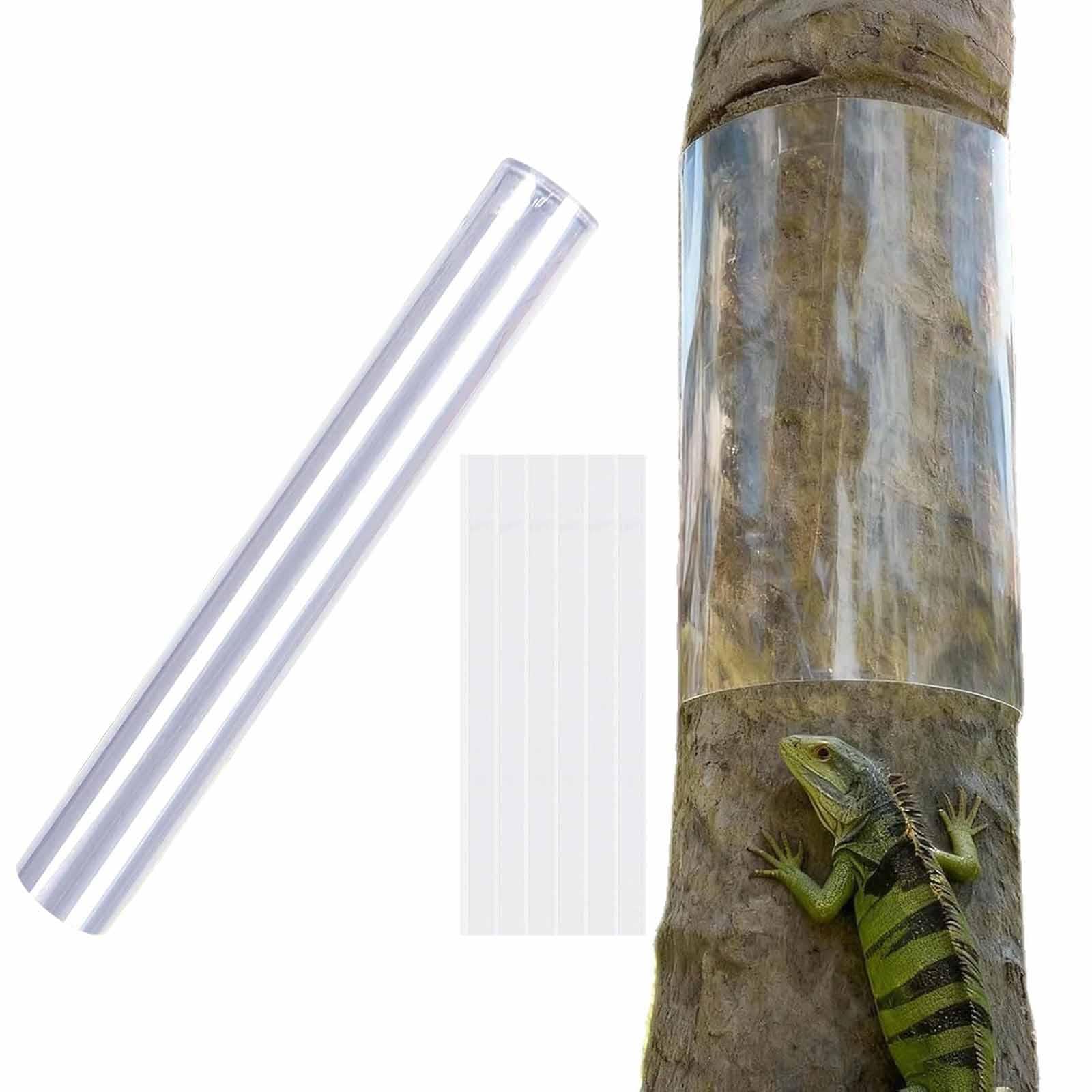 Arbre Enveloppe Tronc PVC avec Adhésion Robuste Protection Animaux Sauvages Garde Saplings et Fruitiers Convient à Tous Types D'Espaces Verts Extérieu, 40 Cm X 205 Cm