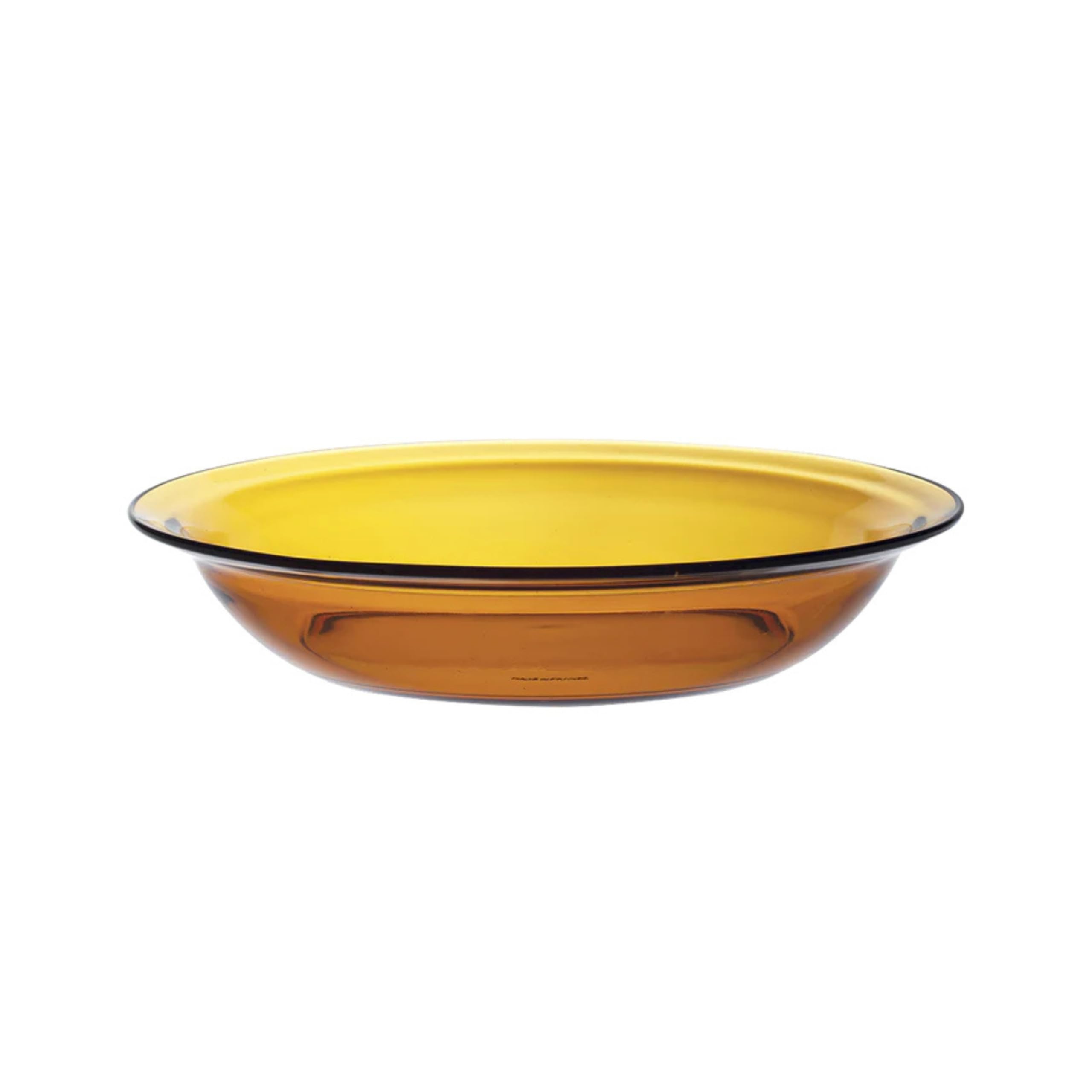 Duralex® LYS Amber 11" Deep Round Bowl Versatile Bowl for Serving and Mixing Cakes, Fruits, Desserts and Salad