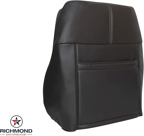 Miniatura 6 de Richmond Auto Upholstery (Compatible con Ford F-250 Lariat 2011-2016, fundas de asiento perforadas de repuesto completas para conductor y pasajero,