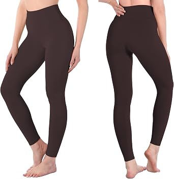 SINOPHANT High Waisted Leggings for Women, Buttery Soft Elastic Opaque Tummy Control Leggings, Plus Size Workout Gym Yoga