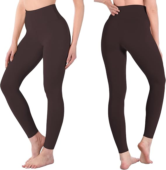 SINOPHANT High Waisted Leggings for Women, Buttery Soft Elastic Opaque Tummy Control Leggings, Plus Size Workout Gym Yoga