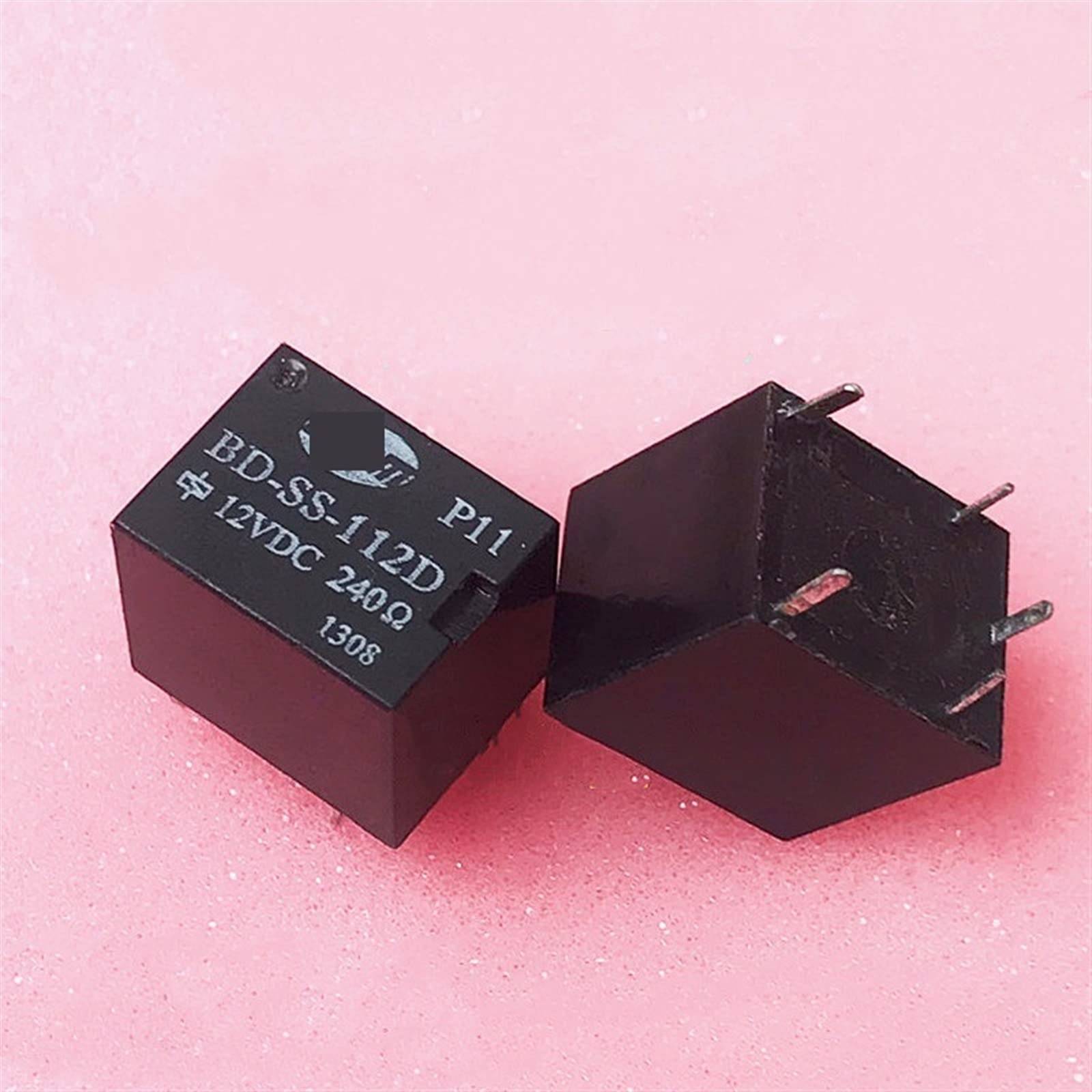 GJZIFGFWQ 10Pcs Automobile Relay BD-SS-112D BD SS 112D BD-SS-112D-12VDC 12V 5PIN(BD-SS-112D)