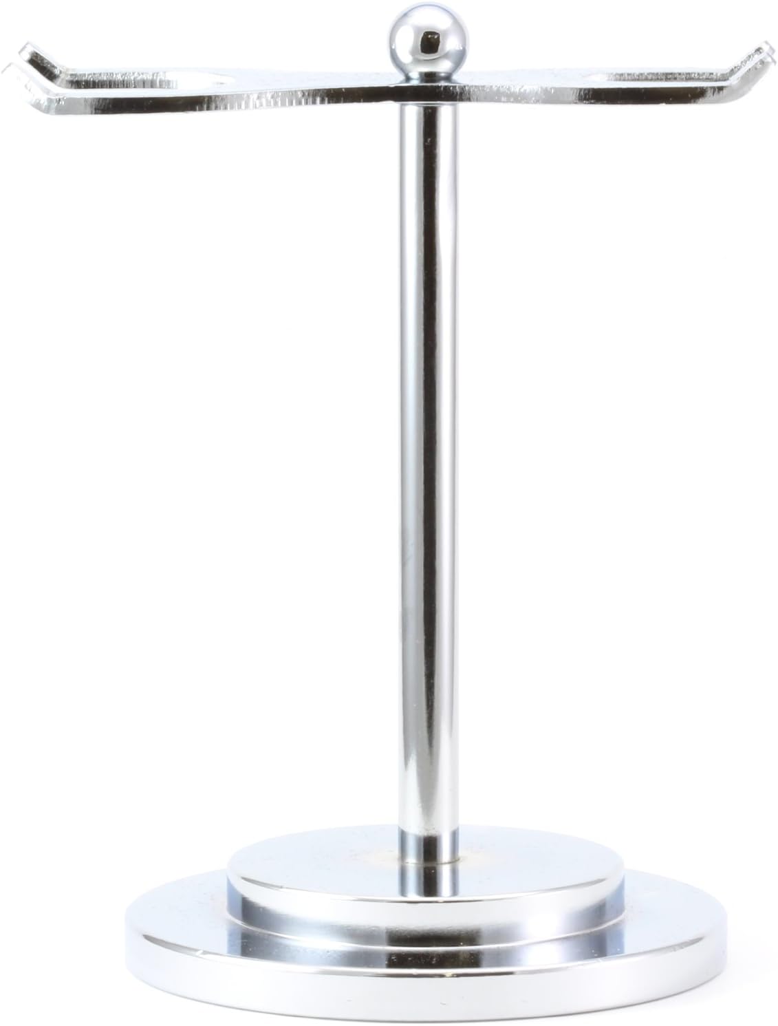 WSP Shaving Brush & Double Edge Safety Razor Stand Nickel Chrome