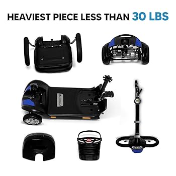 Amazon.com: Electric Mobility Scooter Z-4 for Adults,Battery