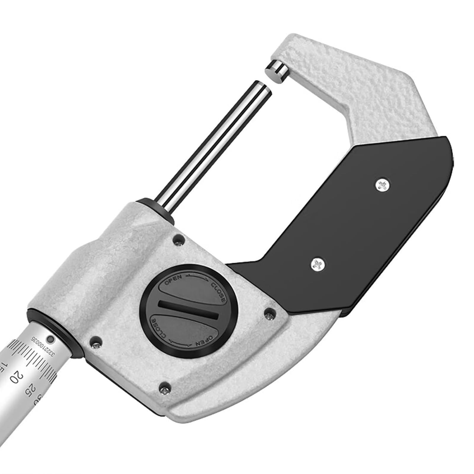 0-2" Digital Outside Micrometer, IP64 Inch/Metric Thickness Gauge 0.00005" Resolution | Precision 0.0001" accuracy, dual measurement, large LCD