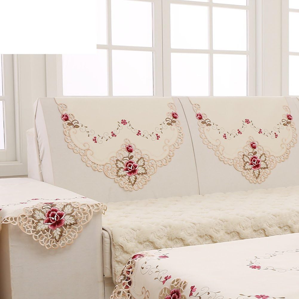 Garden Sofa Towel Back Cover Fabric Arm Towel-A 80x300cm(31x118inch)