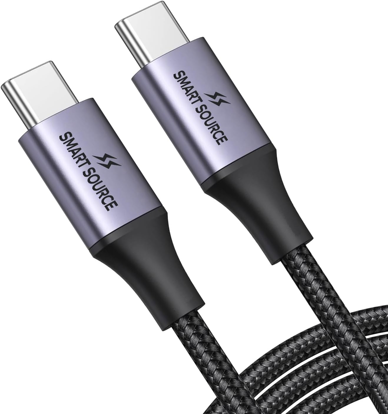 100W USB C To USB C Cable (2M) – Super Fast Charging Type C To Type C Cable | PD 100W Braided Fast Charging Cord For iPhone 17 Series, MacBook, iPad Pro, Samsung, & All USB-C Devices