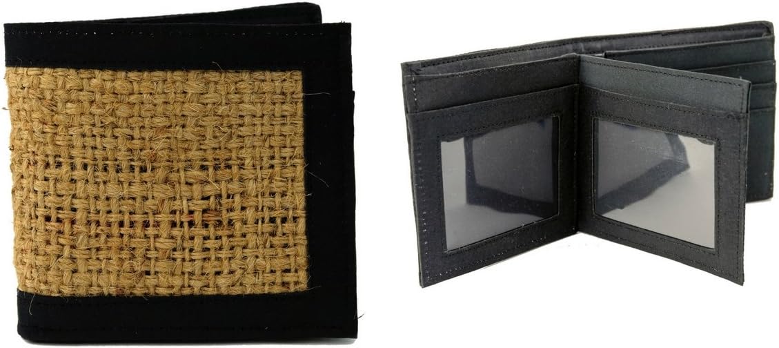 Men's Bifold Wallet Minimalist, Fair Trade and Eco Friendly by Garuda