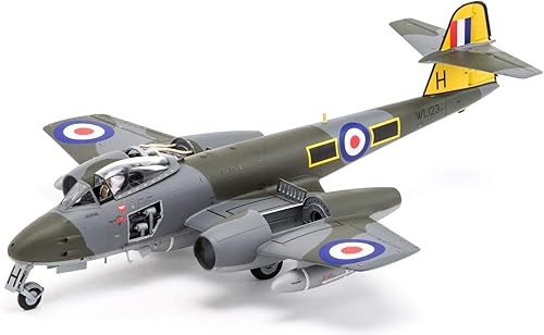 Miniatura 9 de Airfix Gloster Meteor F8, Guerra de Corea 148 A09184, gris