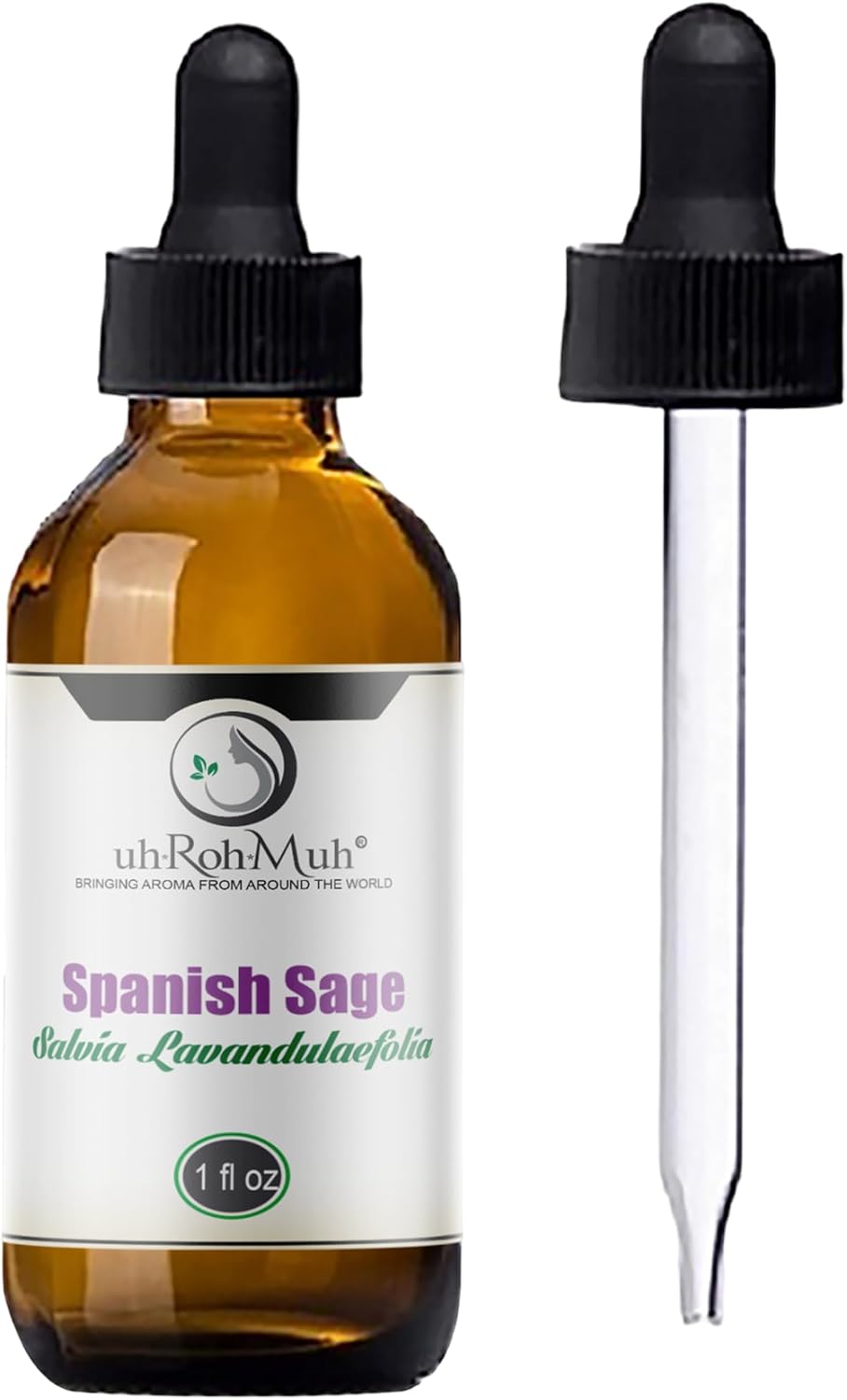 USDA Certified Organic Spanish Sage Essential Oil || Pure || Spain - 15mL