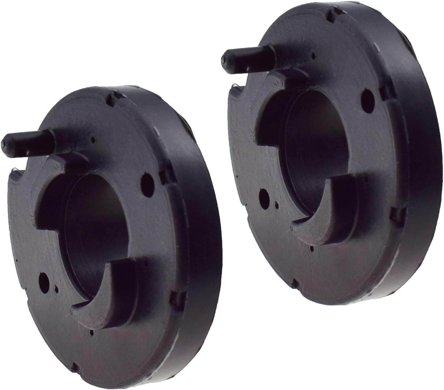 2Pcs Rubber Spring Support Pads Rear Left & Right 4M0512297B For Audi A4 A5 A6 Q7 VW Touareg
