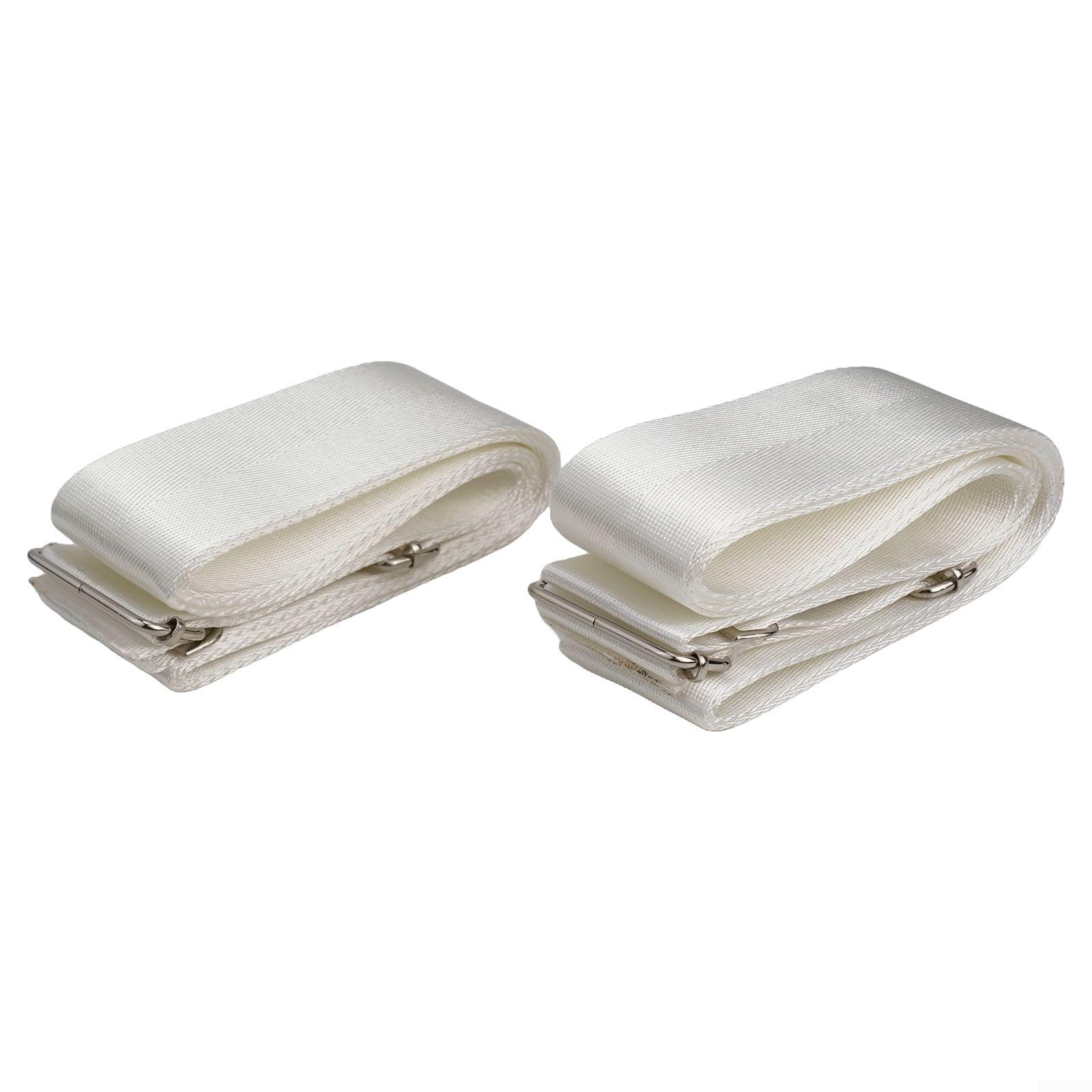 Correa central de red de tenis ajustable, 2 piezas con hebillas fuertes hechas de acero inoxidable para un posicionamiento seguro