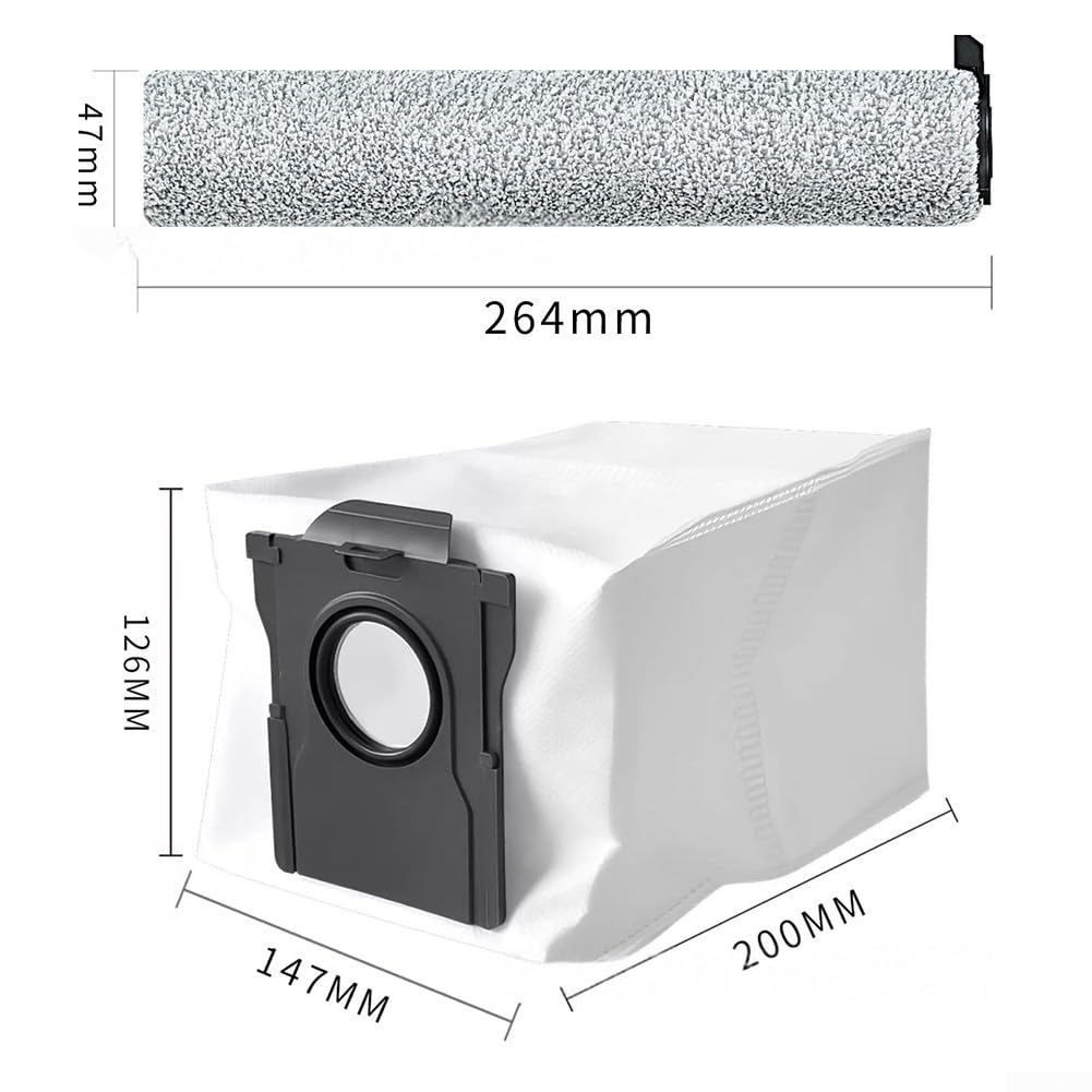 Seitenbürsten und Walzen für MOVA Z70 Ultra Reinigung