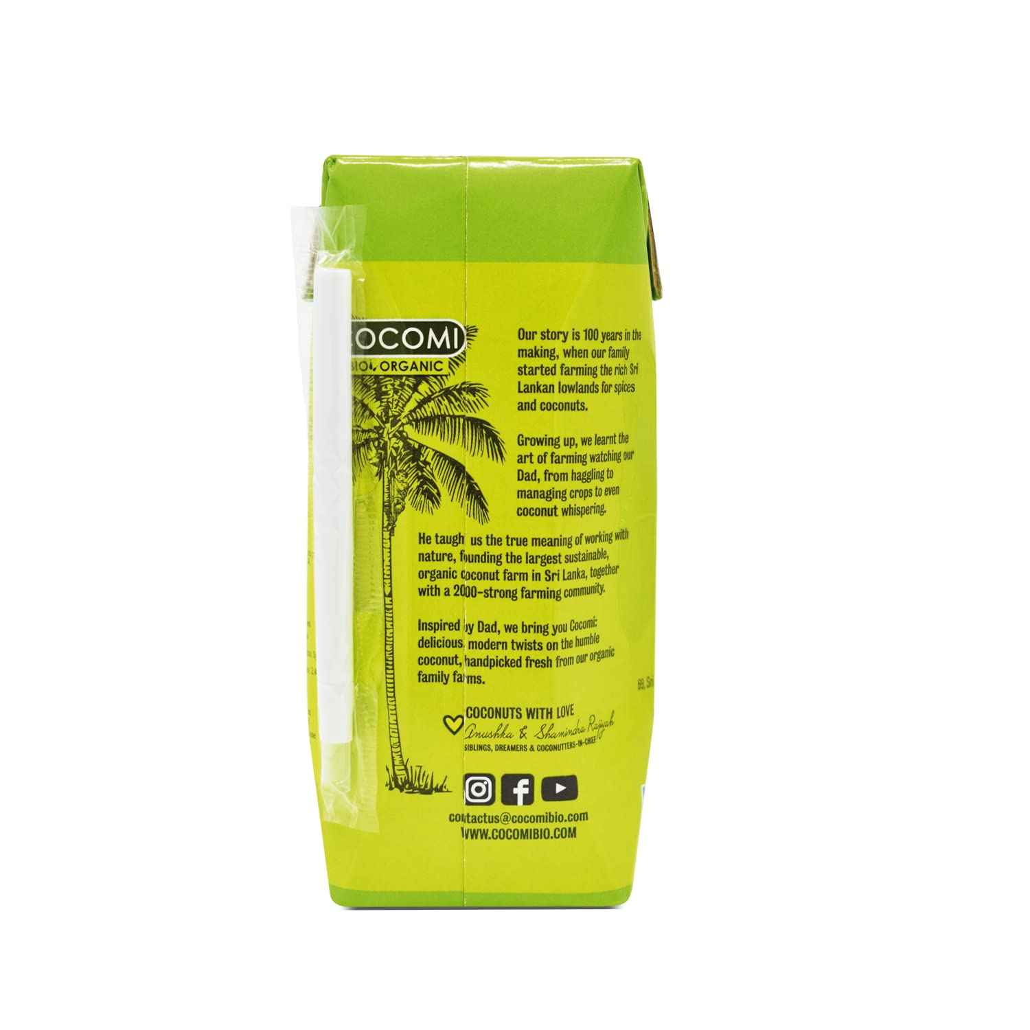 Cocomi BioOrganic Agua De Coco Natural 330ml