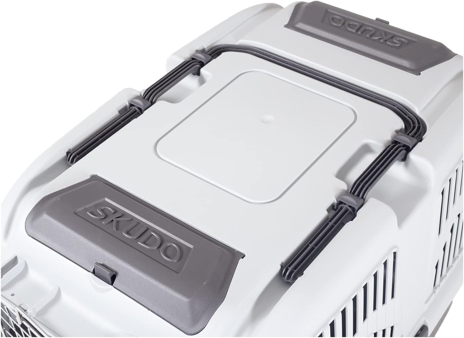 Trasportino Skudo IATA Per Cani E Gatti - 60x40x39 Cm, Made In Italy, Per Viaggi Aerei - Foto 8
