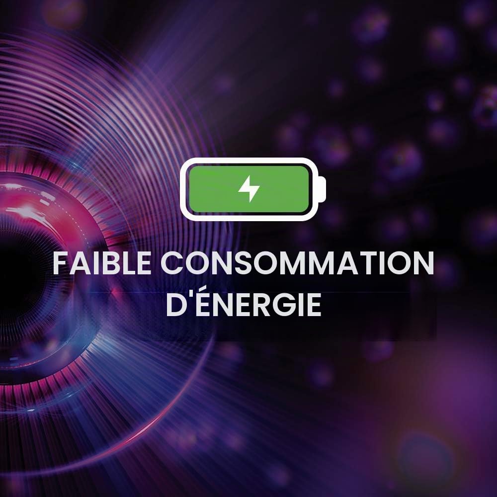 Western Digital - WD Purple 2To - Disque dur interne pour la vidéo surveillance avec technologie Allframe 4K™ - 3.5" SATA 6 Go/s, 180To/an, 64Mo Cache, 5400rpm - WD20PURZ