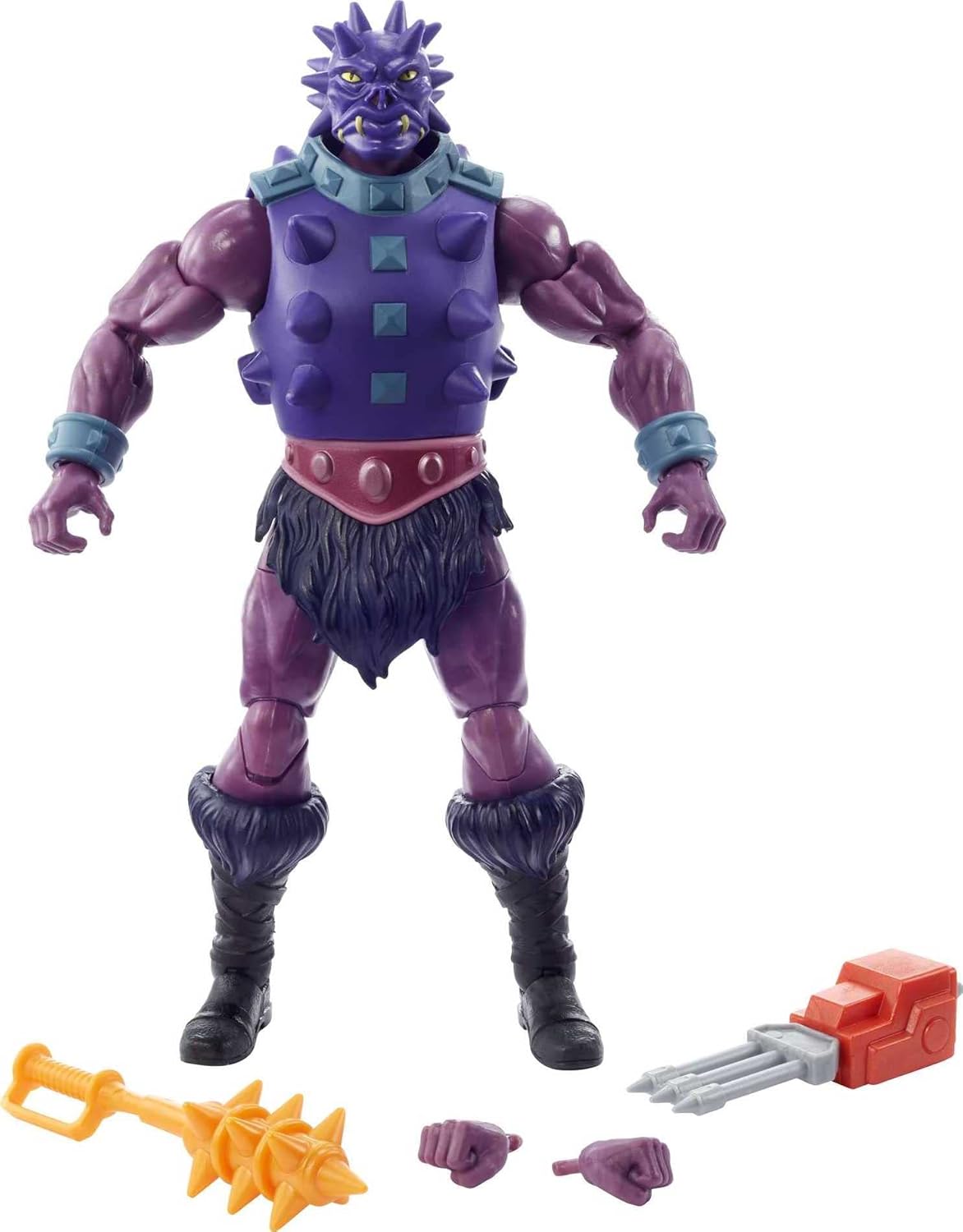 Masters of The Universe Masterverse Collection, Revelation Spikor 7-in Motu Battle Figure for Storytelling Play and Display, Gift for Kids Age 6 and Older and Adult Collectors,GYV14