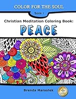 Christian Meditation Coloring Book: Peace 1517683130 Book Cover