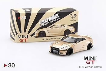 ミニカー MINI GT LIBERTY WALK Nissan GT-RR35 JPS MINIGT.com – Welcome to the World of 1:64!