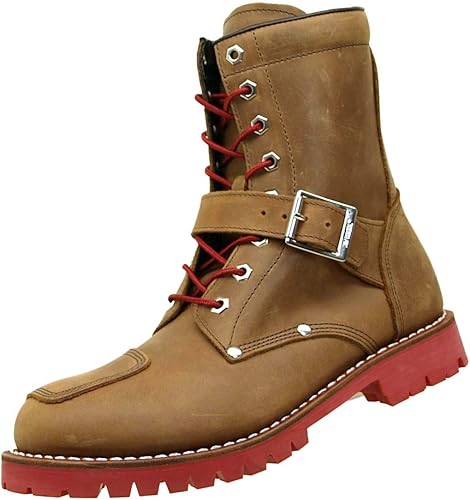 Leather up motorcycle boots Clearance